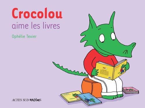 Crocolou : Crocolou aime les livres